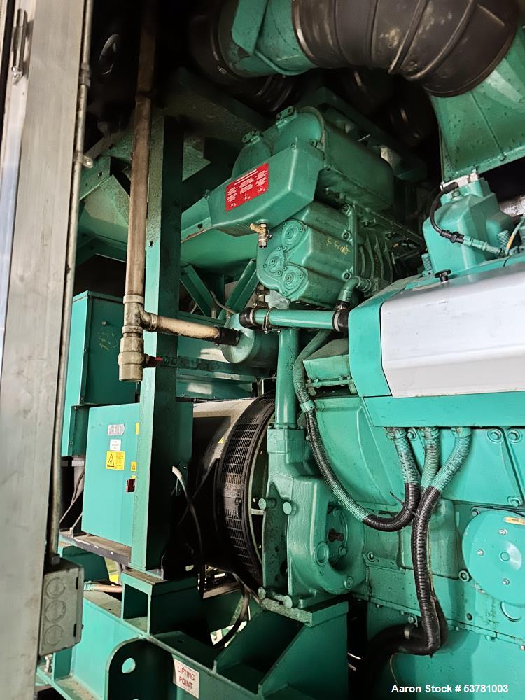 1.1MW Cummins Natural Gas Generator – Power Command, Enclosed, Skid Mounted